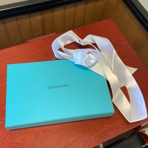 Tiffany & Co. Box, Tissue, and Ribbon